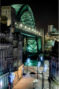 Newcastle Quayside at Night