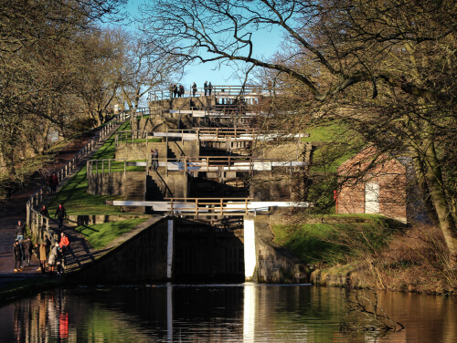 Bingley Five Rise Locks Walk
