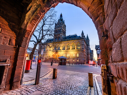 Chester at Christmas time