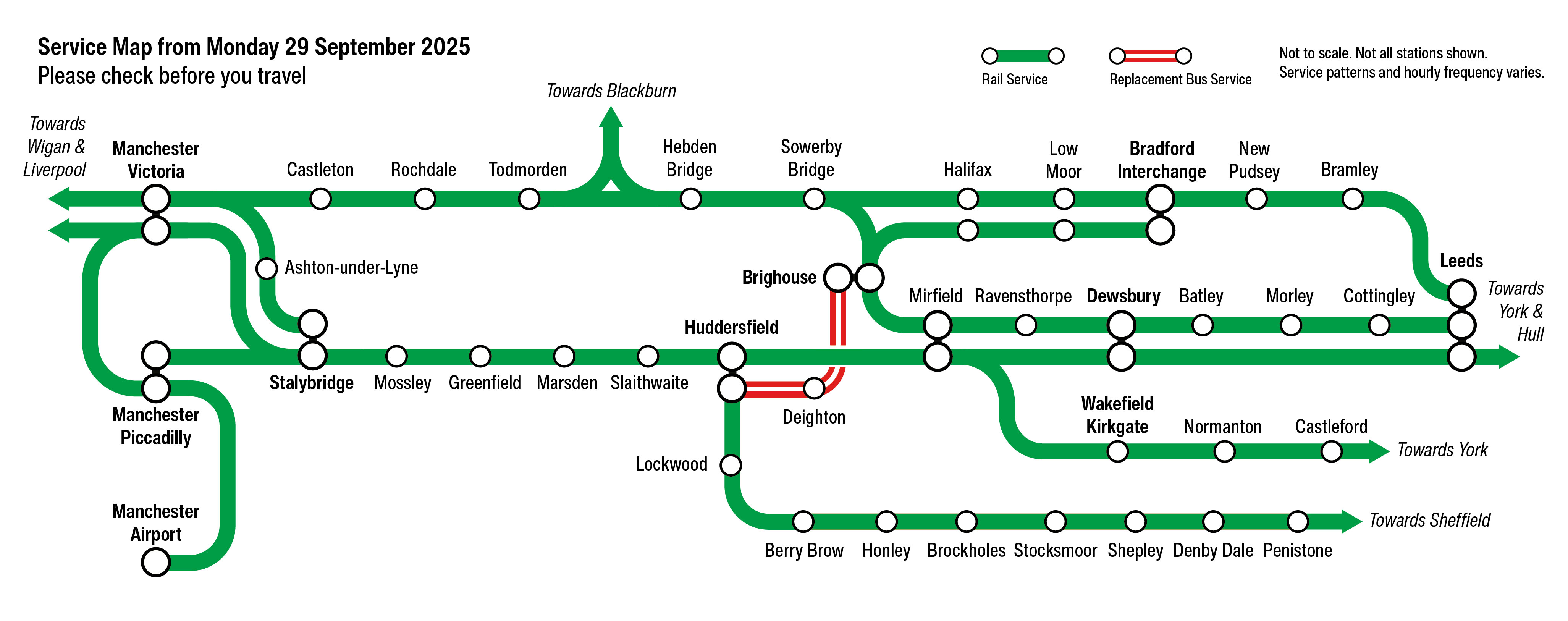 Huddersfield block map 2025 - steady state