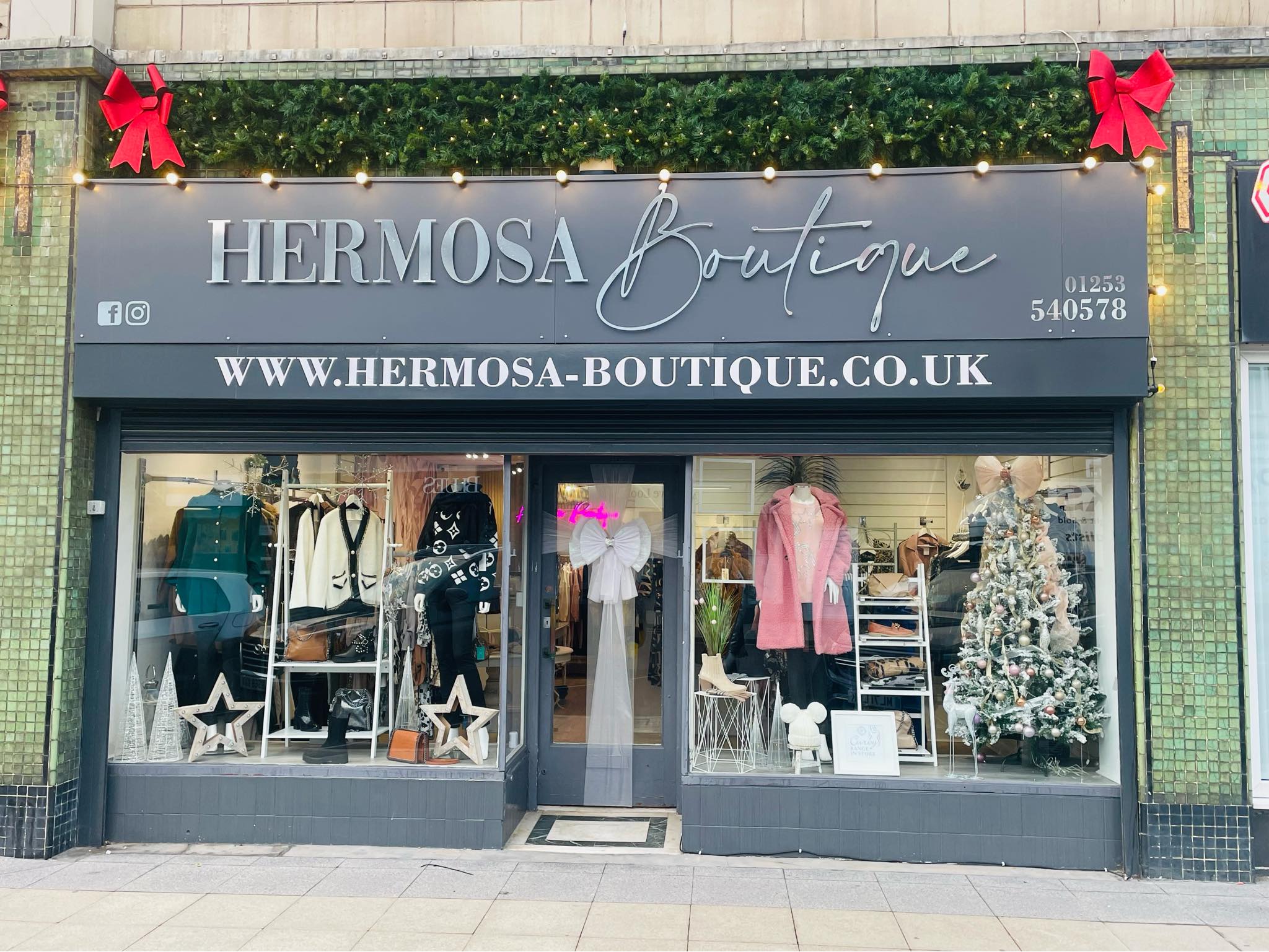 Christmas shopping in Blackpool - Hermosa Boutique