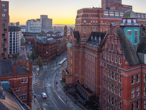 Manchester city centre