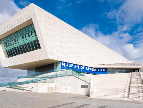 The outside of the Museum of Liverpool.