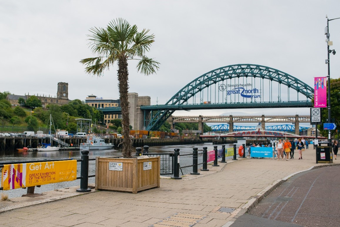 Image of the Tyne Bridge in Newcastle