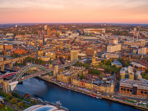 Newcastle city centre