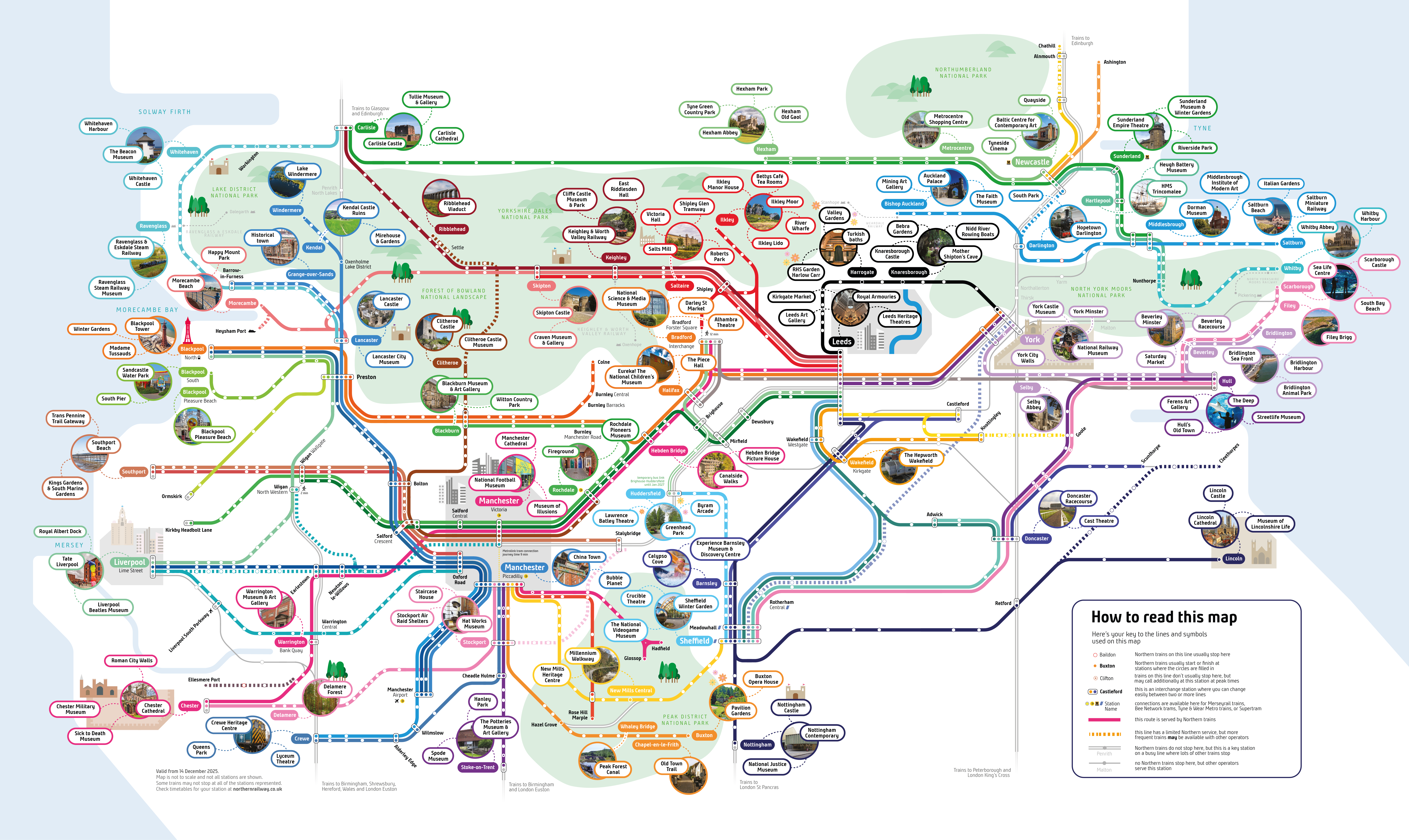 Northern explorer map