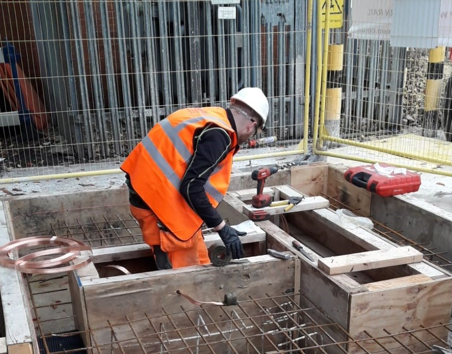 Image of a construction worker