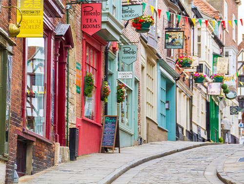 Steep Hill in Lincoln