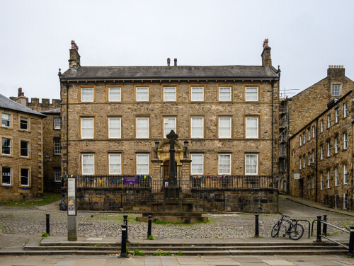 The front exterior of the Judge's Lodgings.