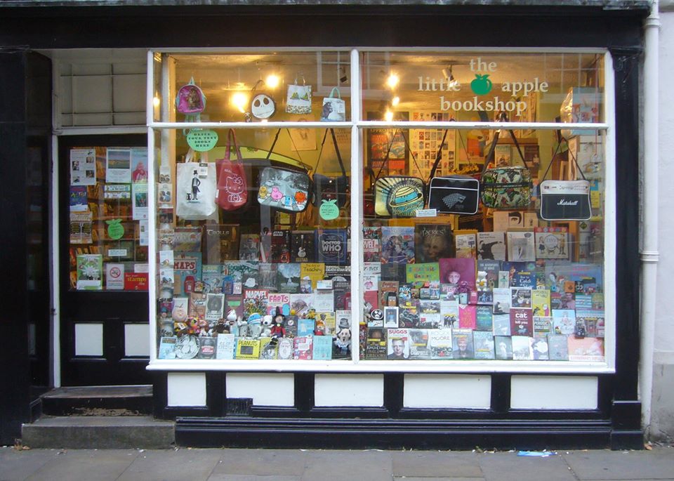 The Little Apple Bookshop shopfront