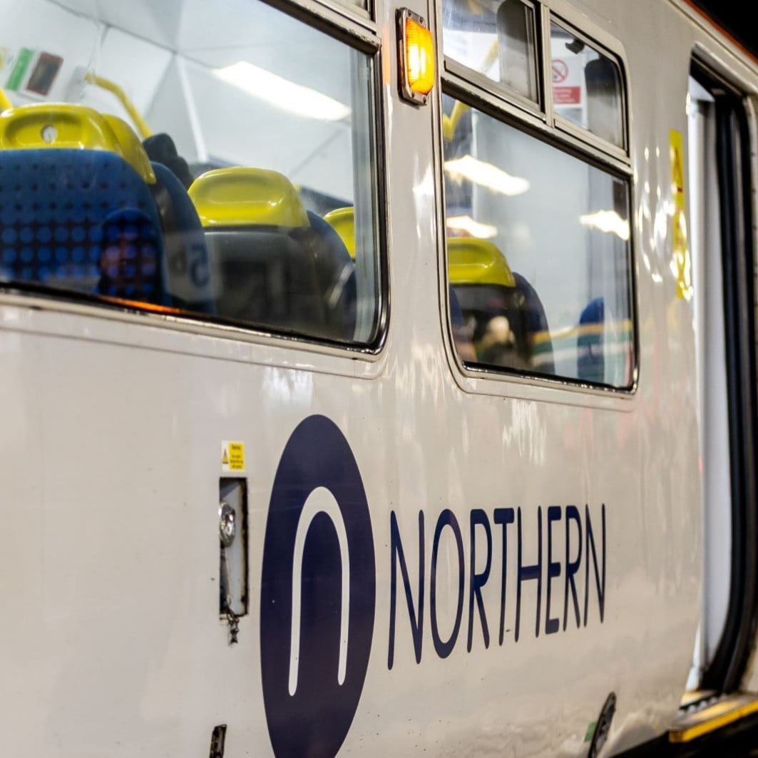 Image shows a Northern train at a station - Press Release cropped-2