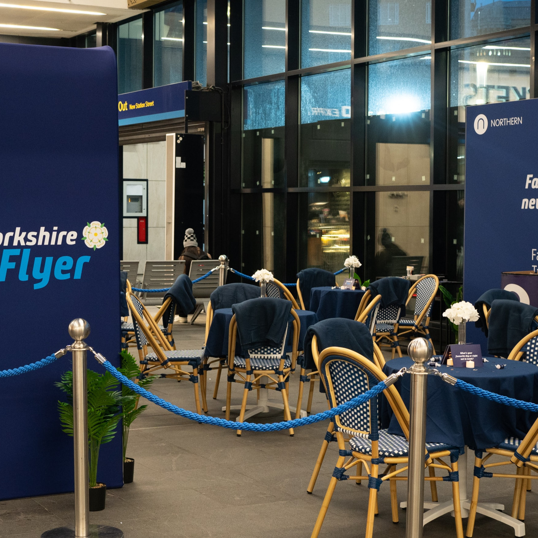 Northern's Yorkshire Flyer Speed Dating event at Leeds station