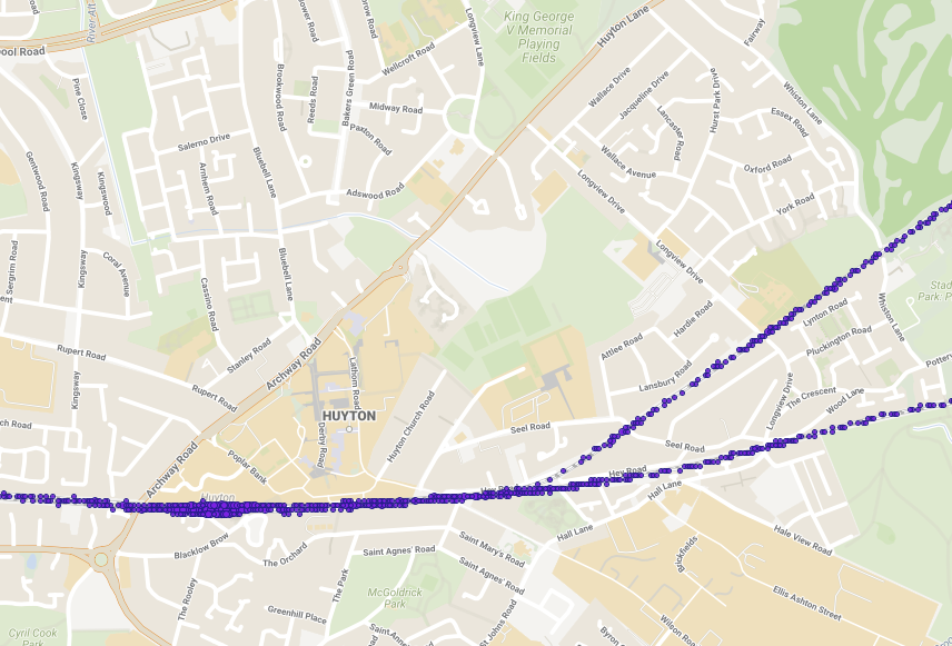 this-image-shows-the-gps-tracking-of-a-trains-route-through-huyton