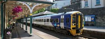Image shows Northern train at Knaresborough station image-shows-northern-train-at-knaresborough-station