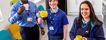 Northern colleagues enjoying the new staff facilities northern-colleagues-enjoying-the-new-staff-facilities