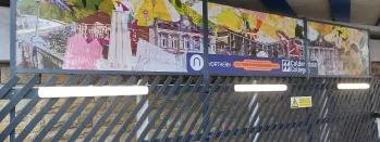 This image hows the artwork at Brighouse station this-image-hows-the-artwork-at-brighouse-station