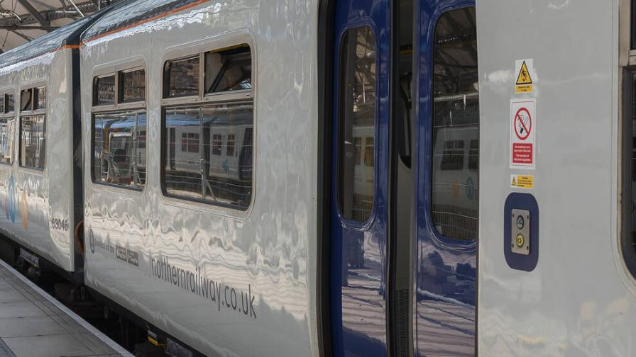 Northern train at station