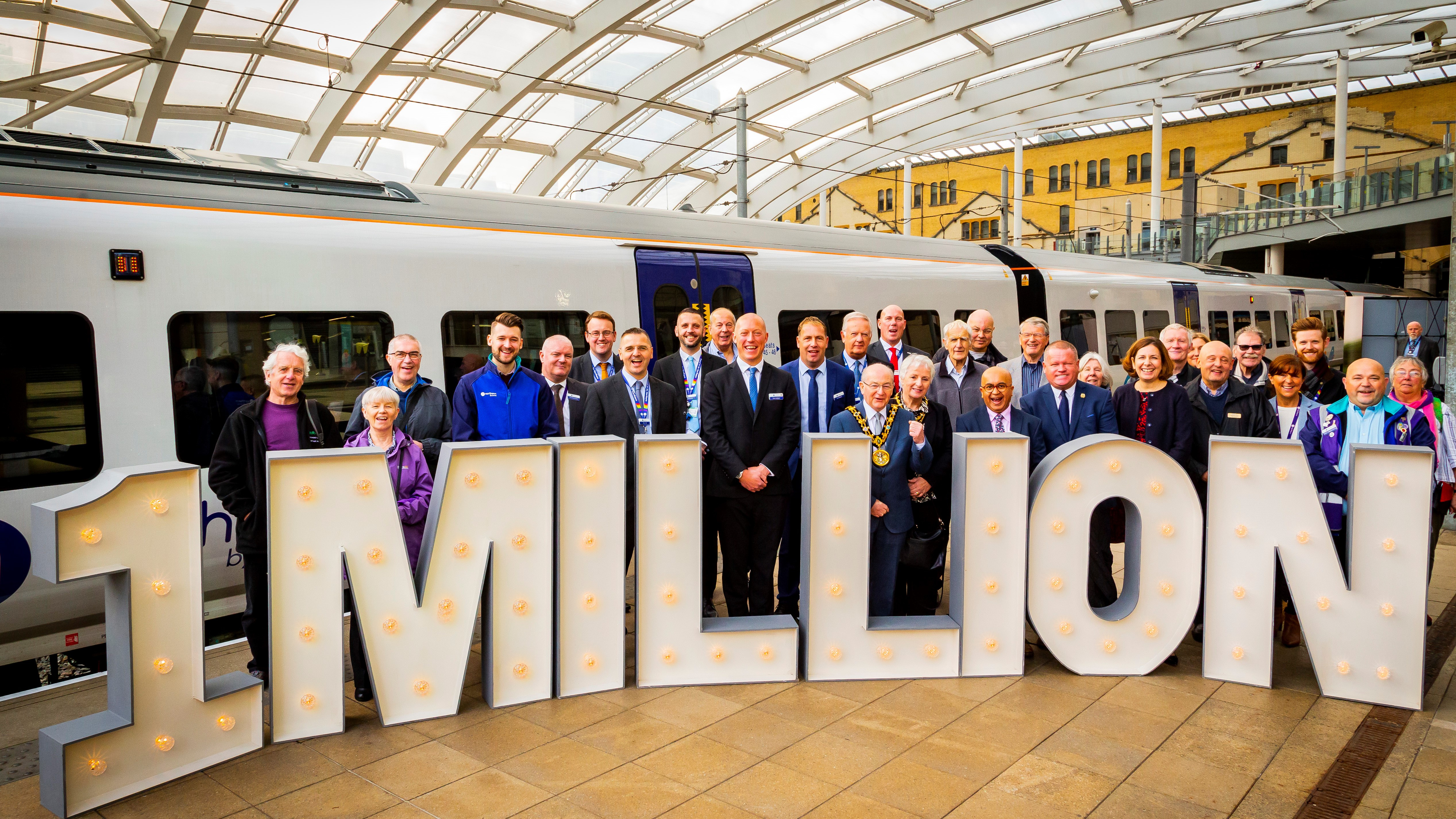 1 million journeys at Victoria