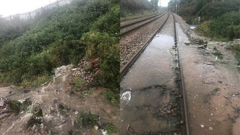 Adlington Lancs flooding