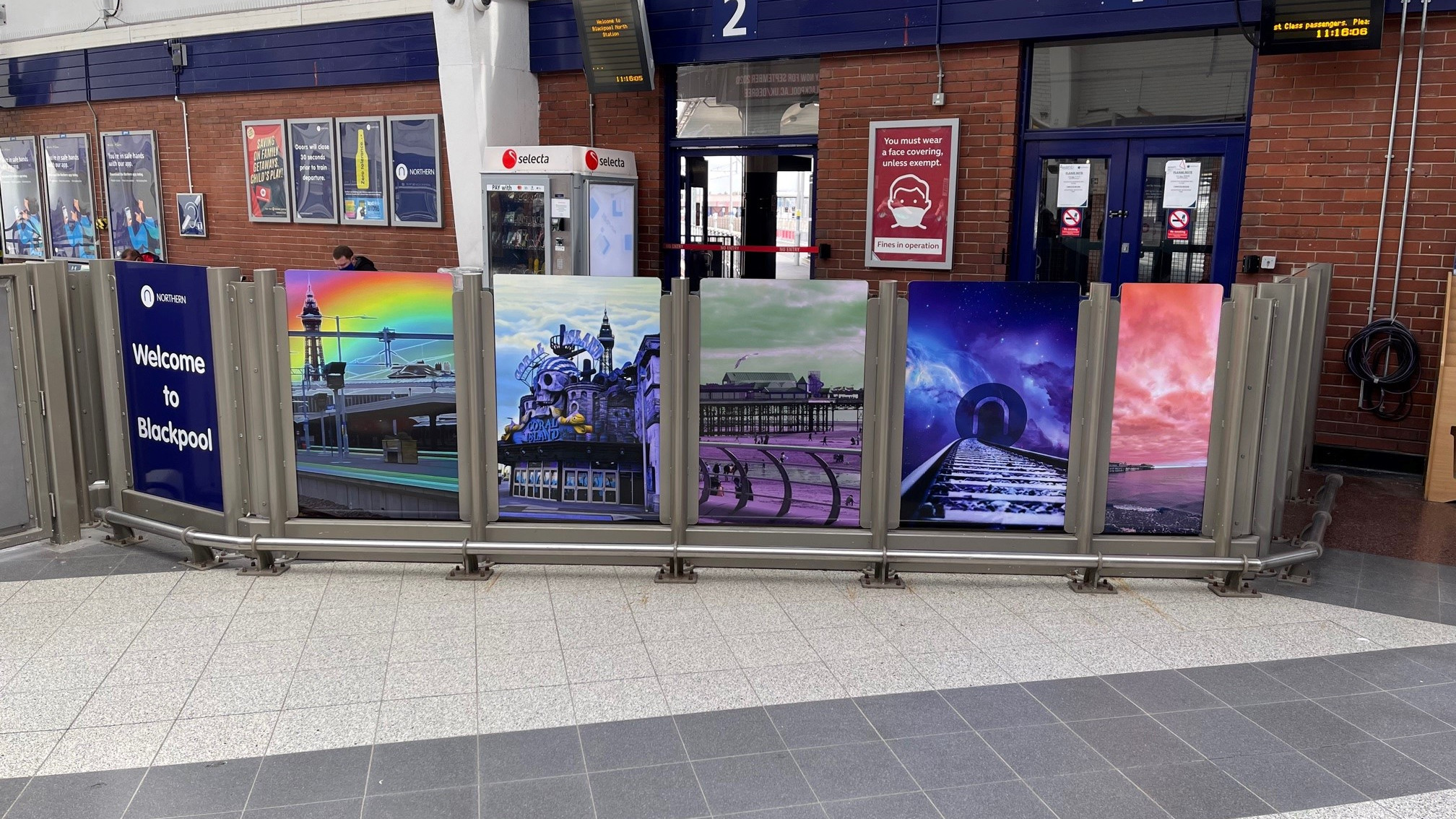 Blackpool North Gateline Artwork  (2)