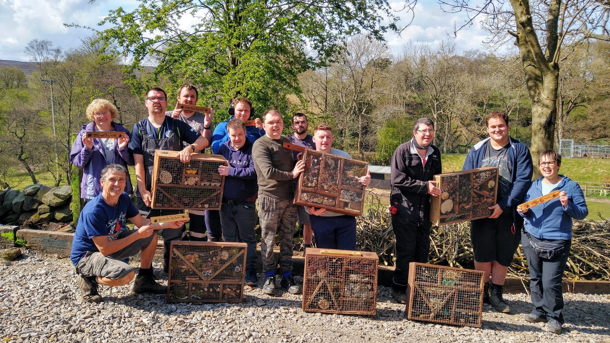 Bug hotels Beyond Boundaries