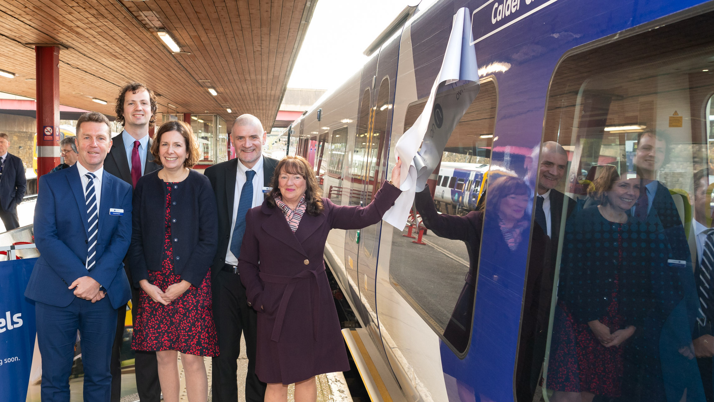 Calder Valley new train launch