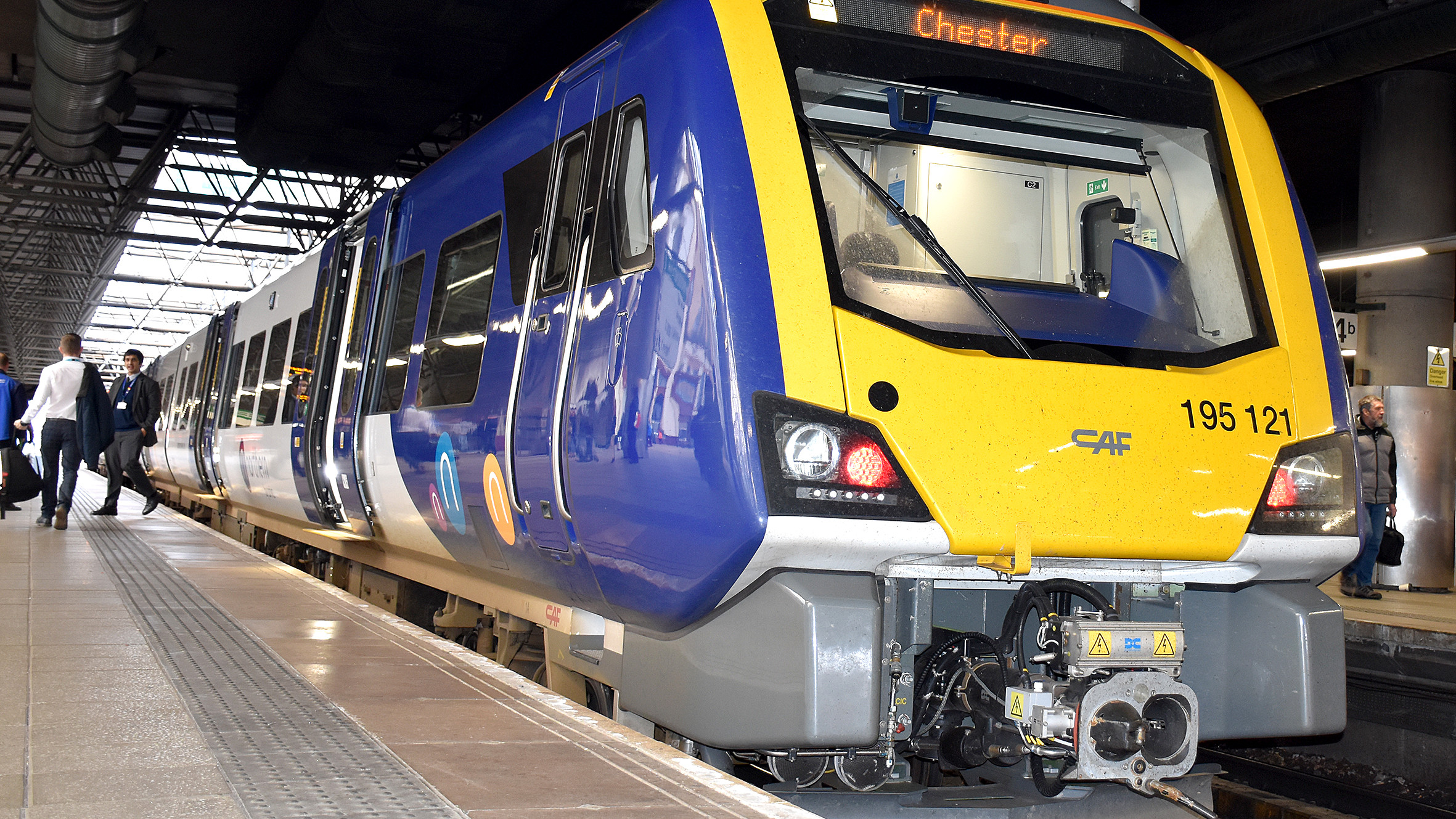 Class 195 at Manchester Victoria 2