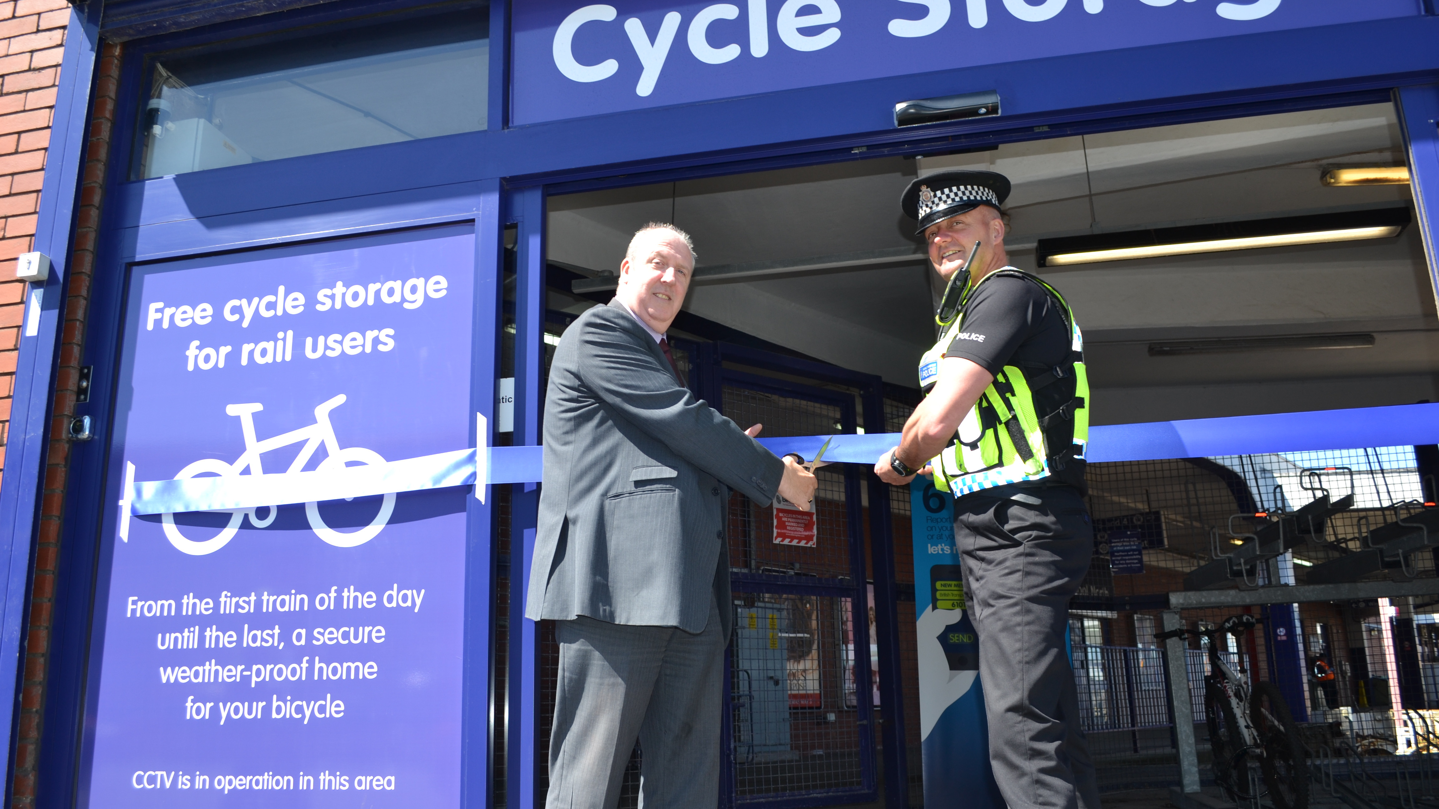 Blackpool North Cycle Storage