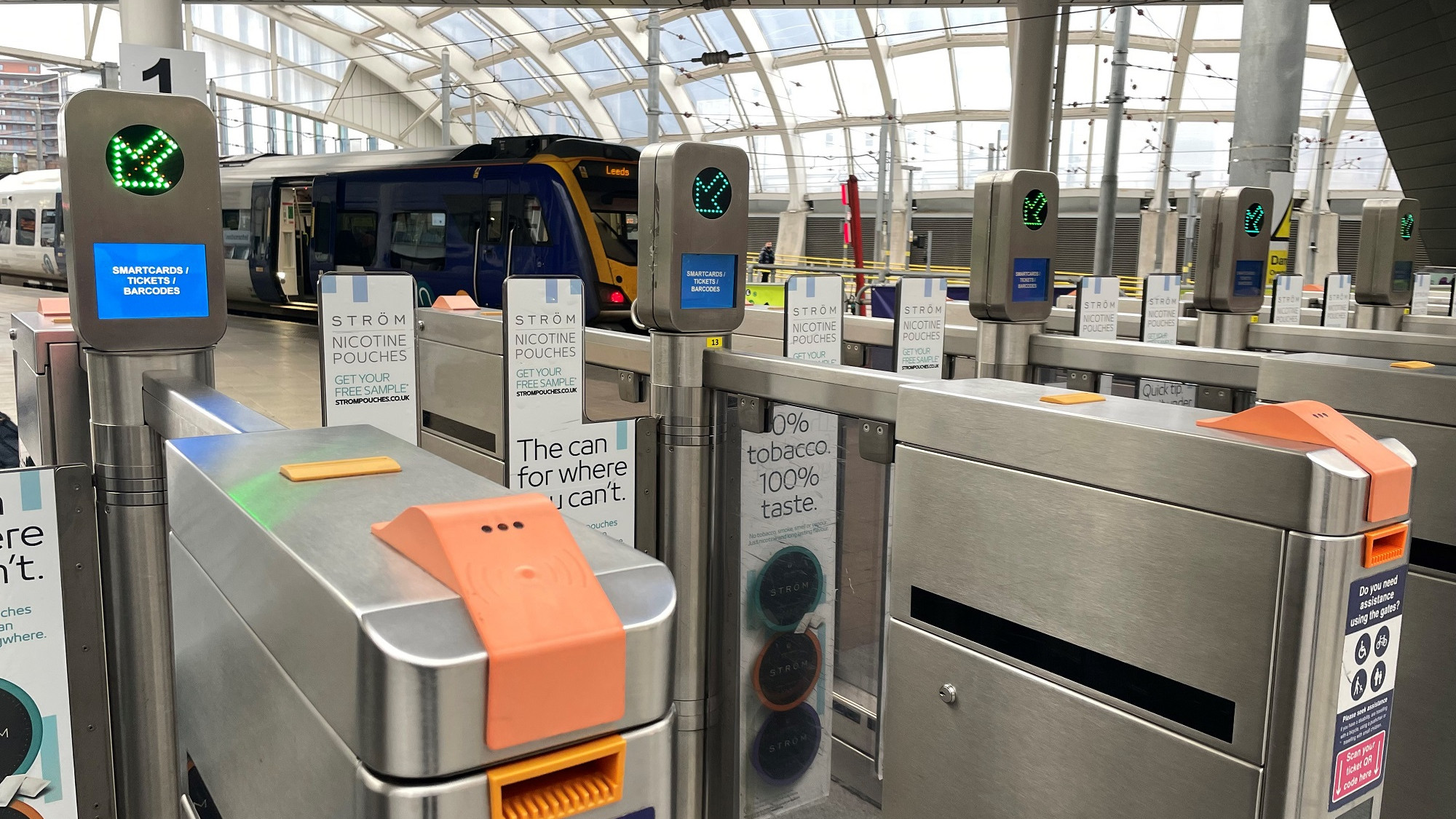 Gateline Barriers on Northern network