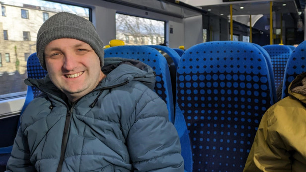 Image shows people from SAS using a Northern train-3