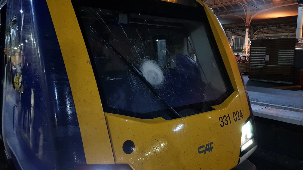 Leyland train damage