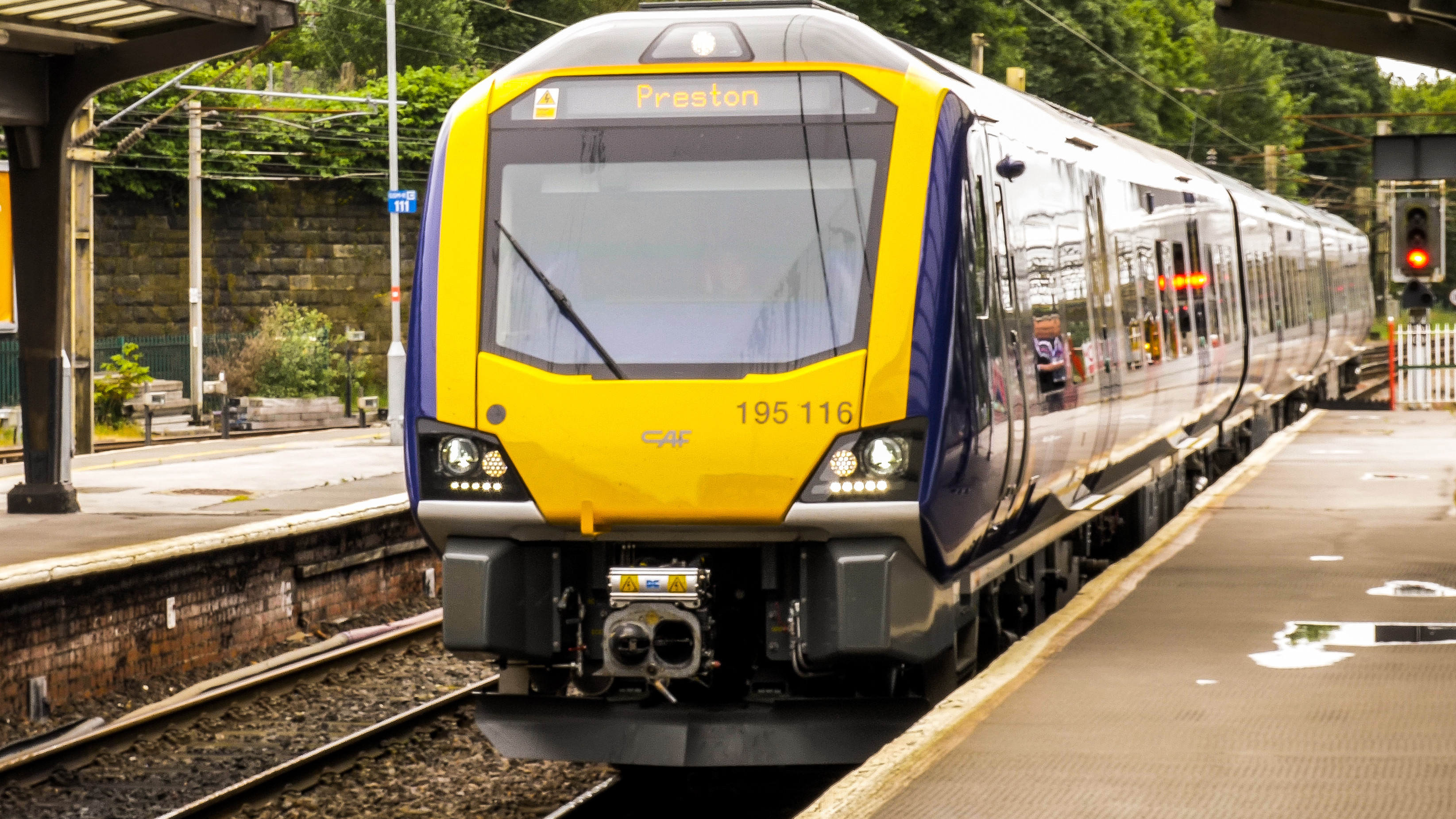 New Train Preston - Man Vic 1a