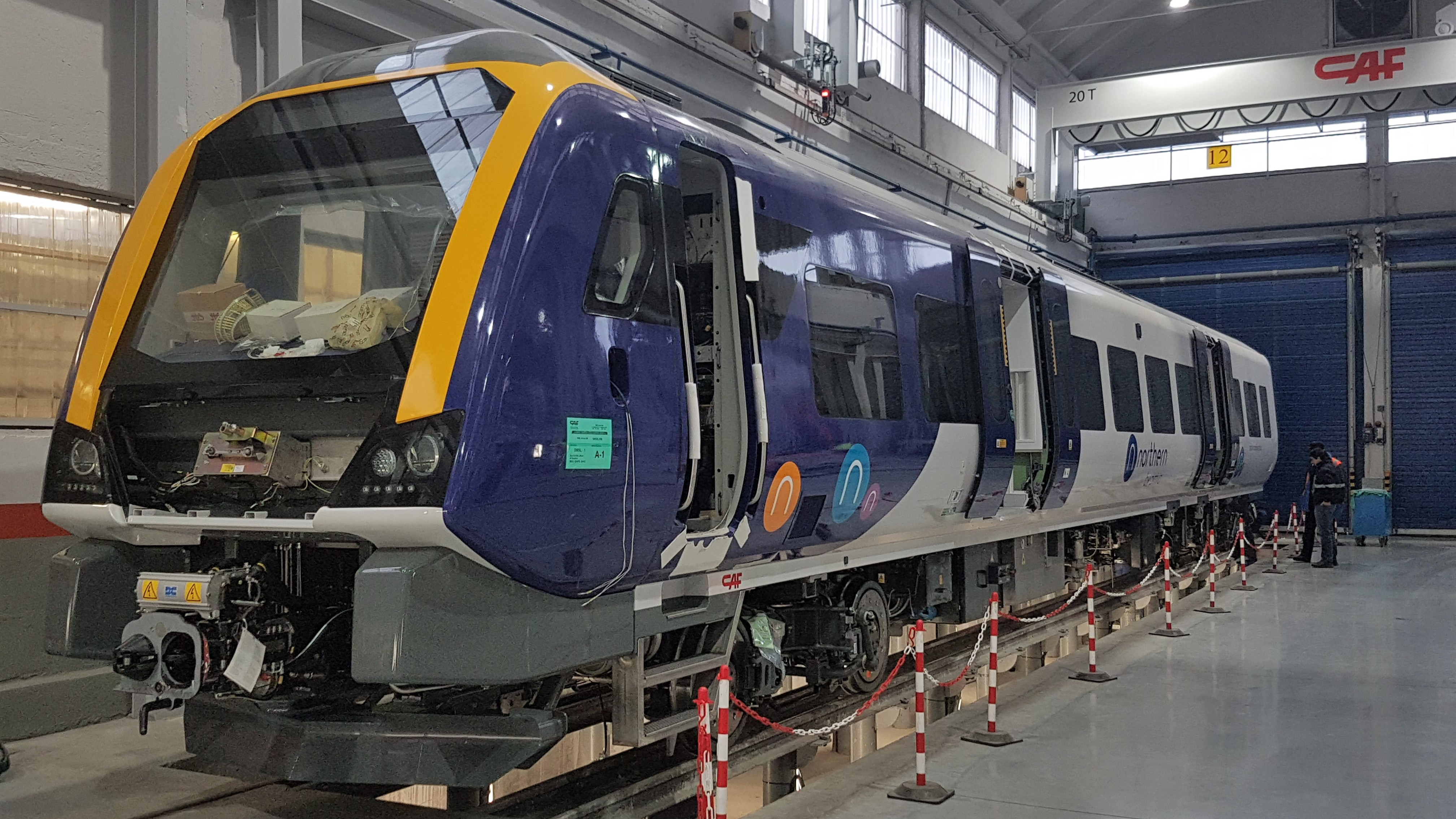 New train updated image