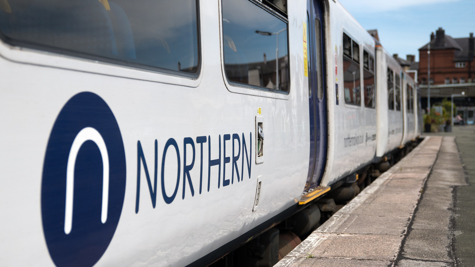 Northern service at station