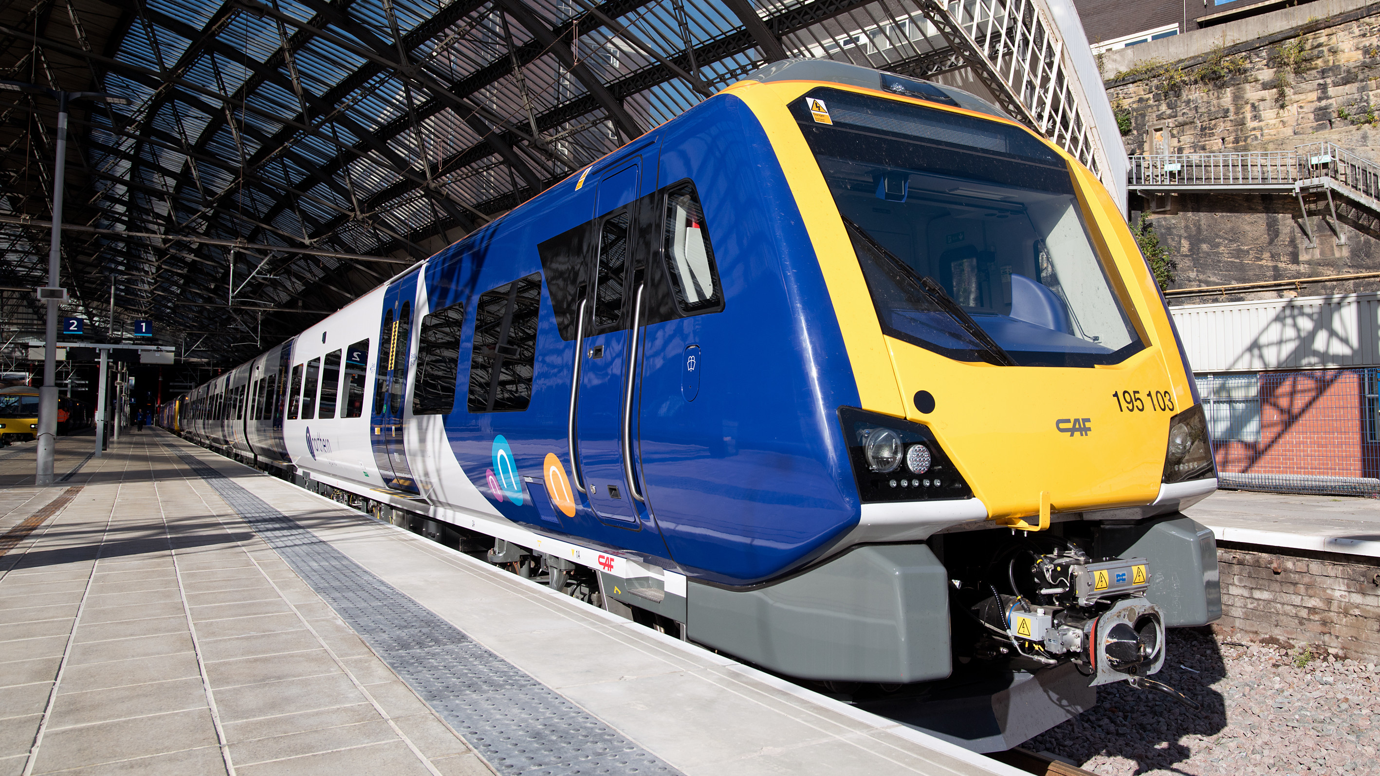 Northern train at Liverpool Lime Street