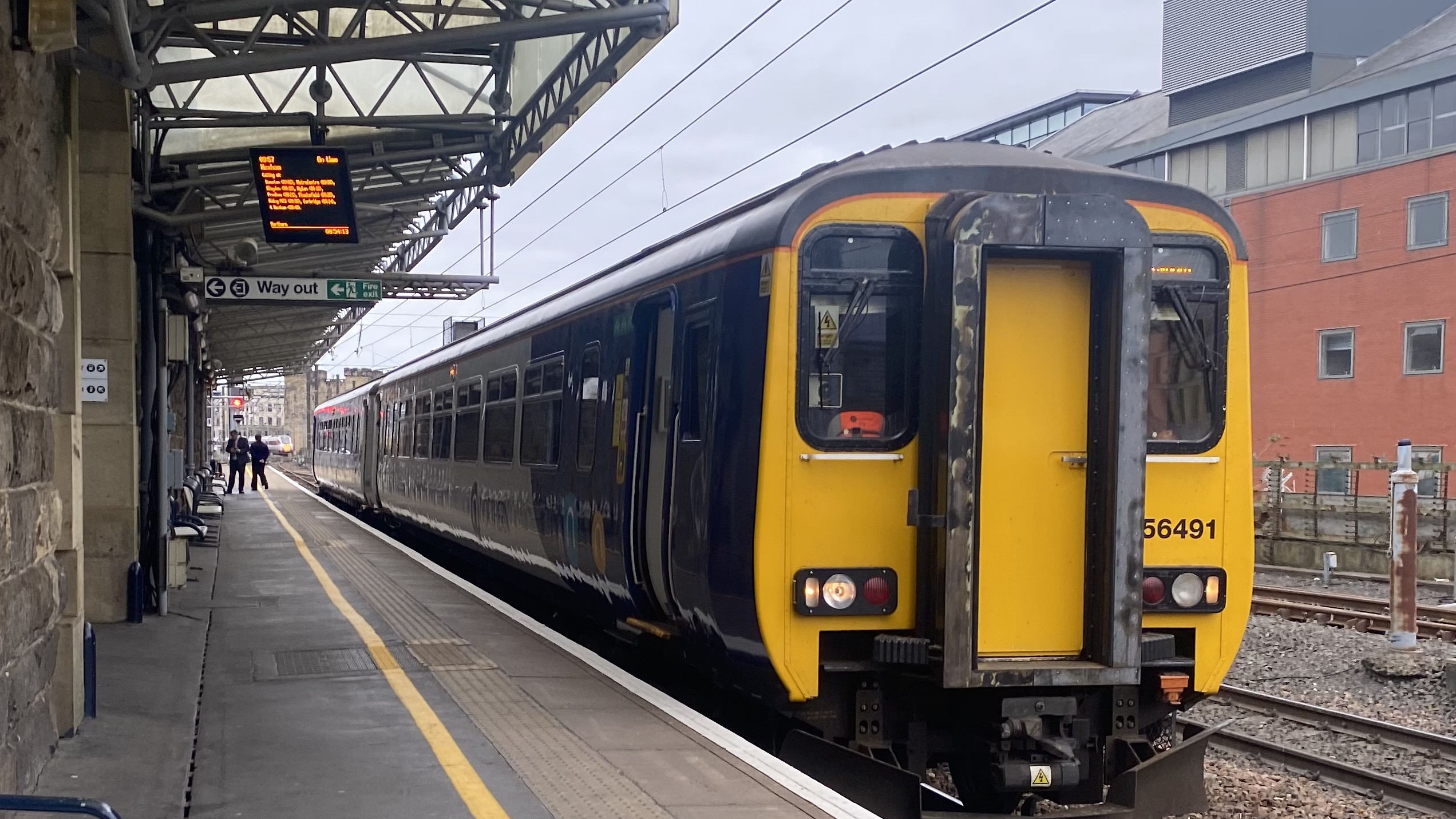 Northern train at Newcastle-2