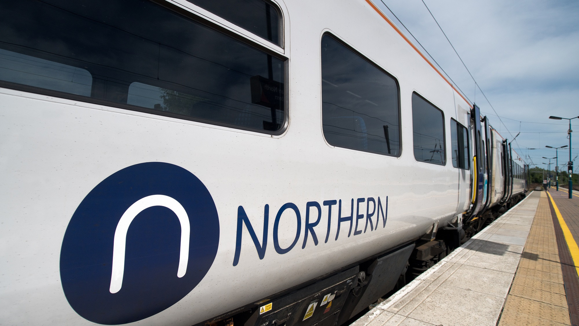 Northern train at station
