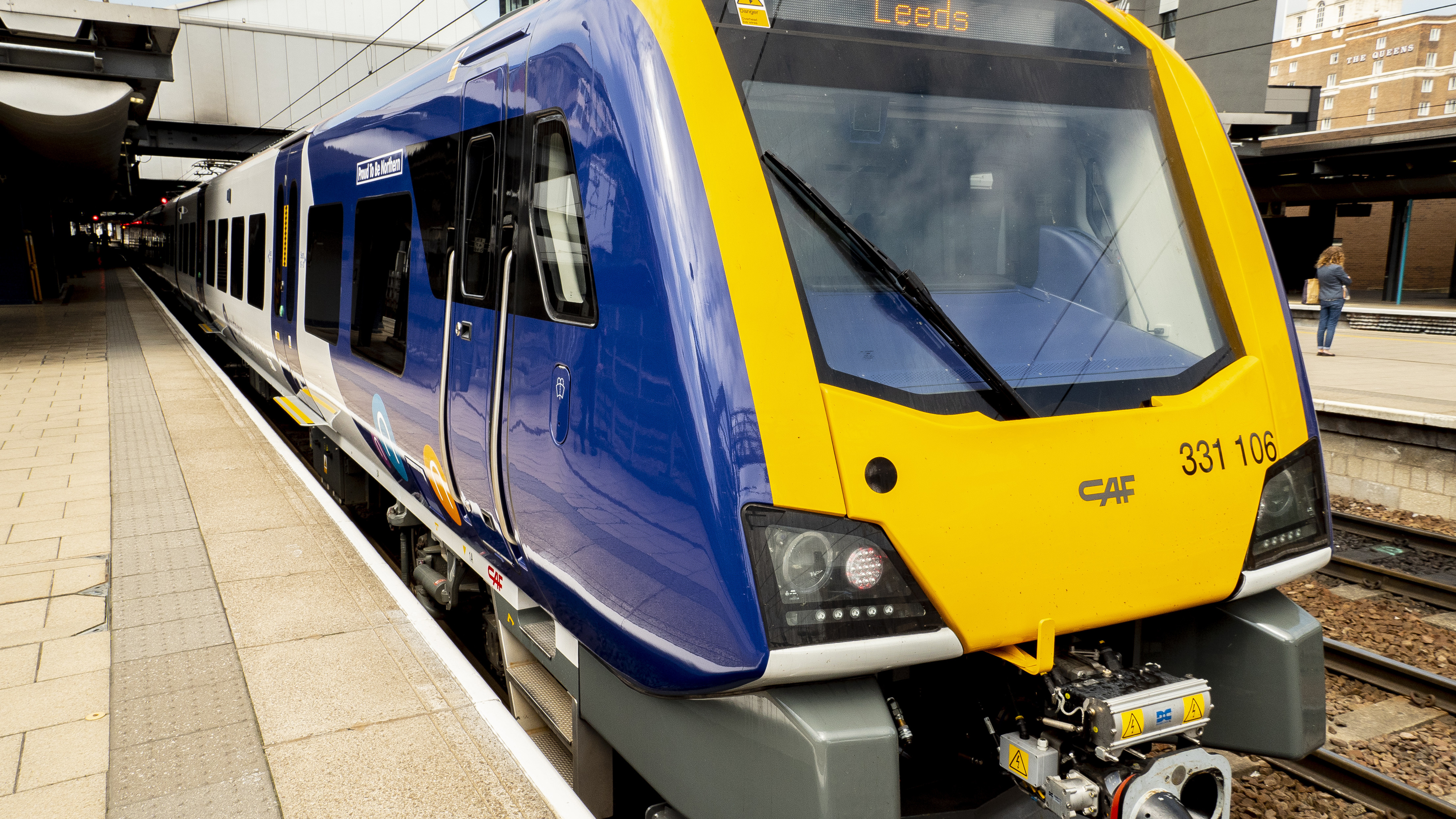 Northern train at Leeds