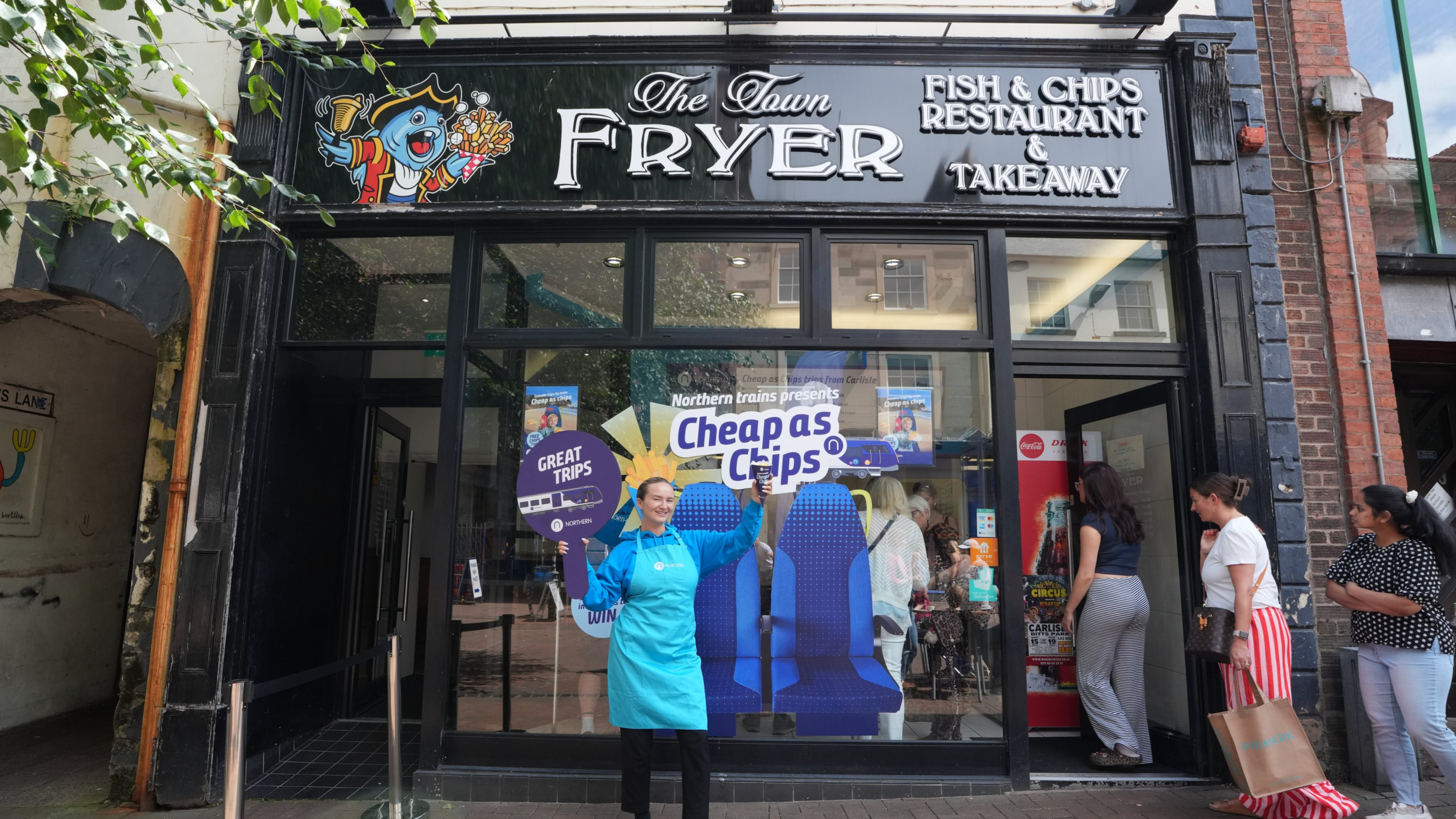 Northern's chip shop takeover