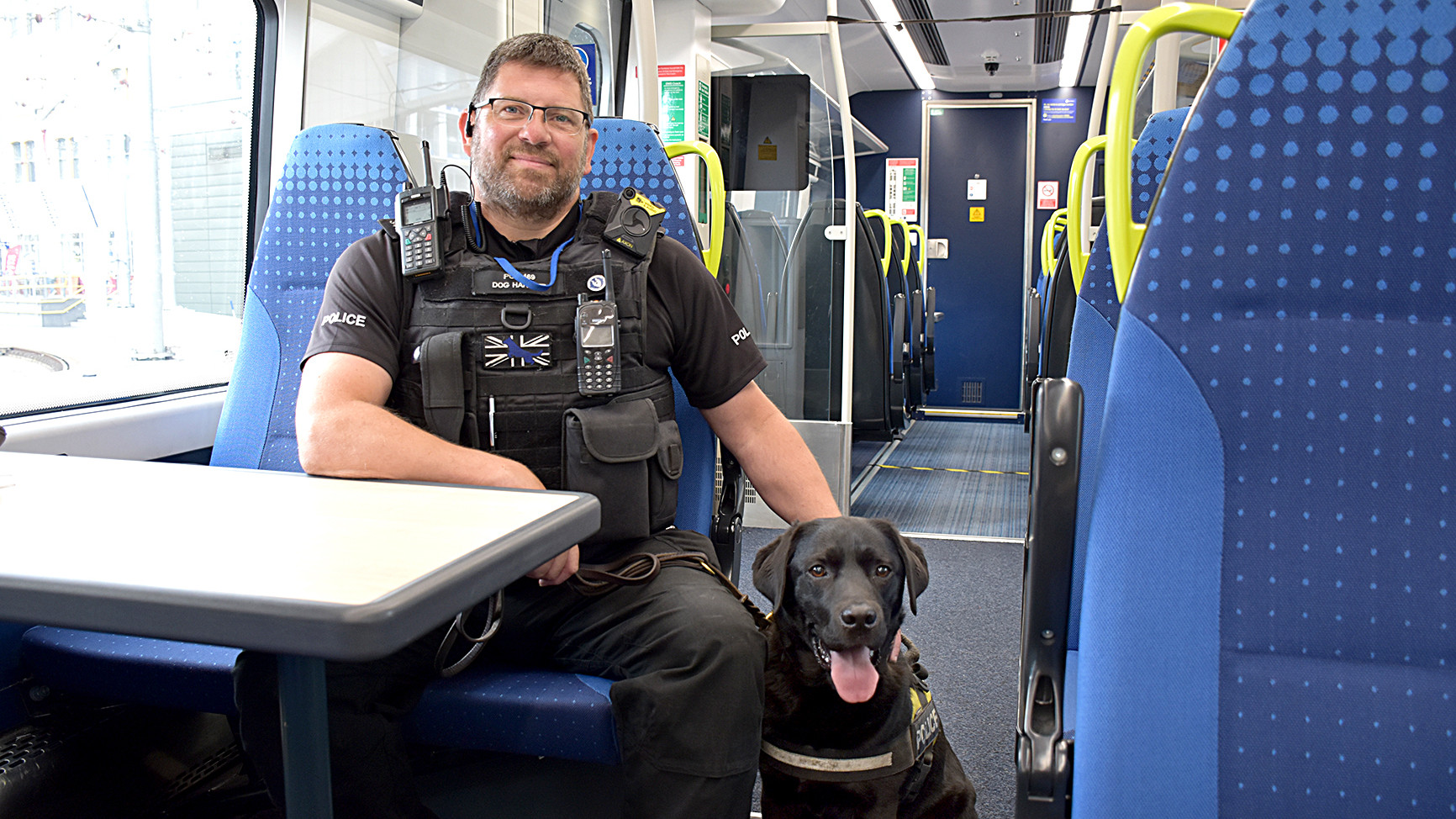 PC Phil Healy and Harry 2