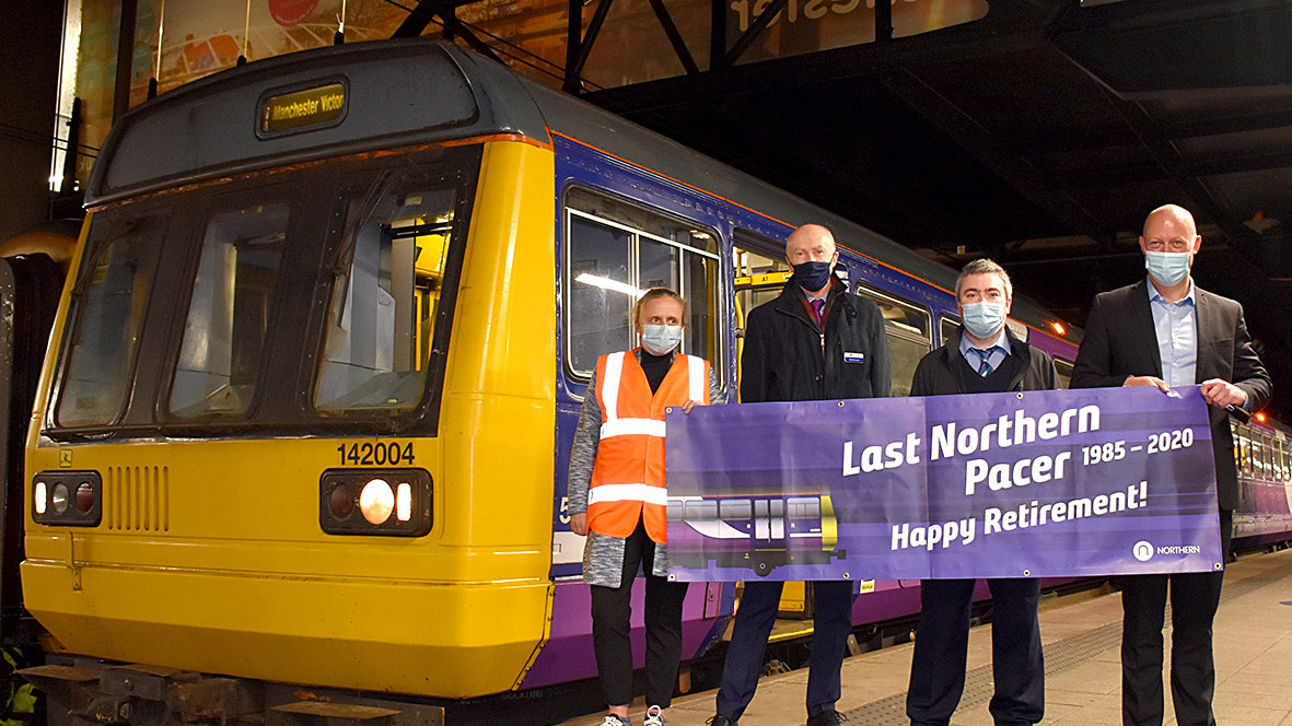 Retiring Pacer at Manchester Victoria