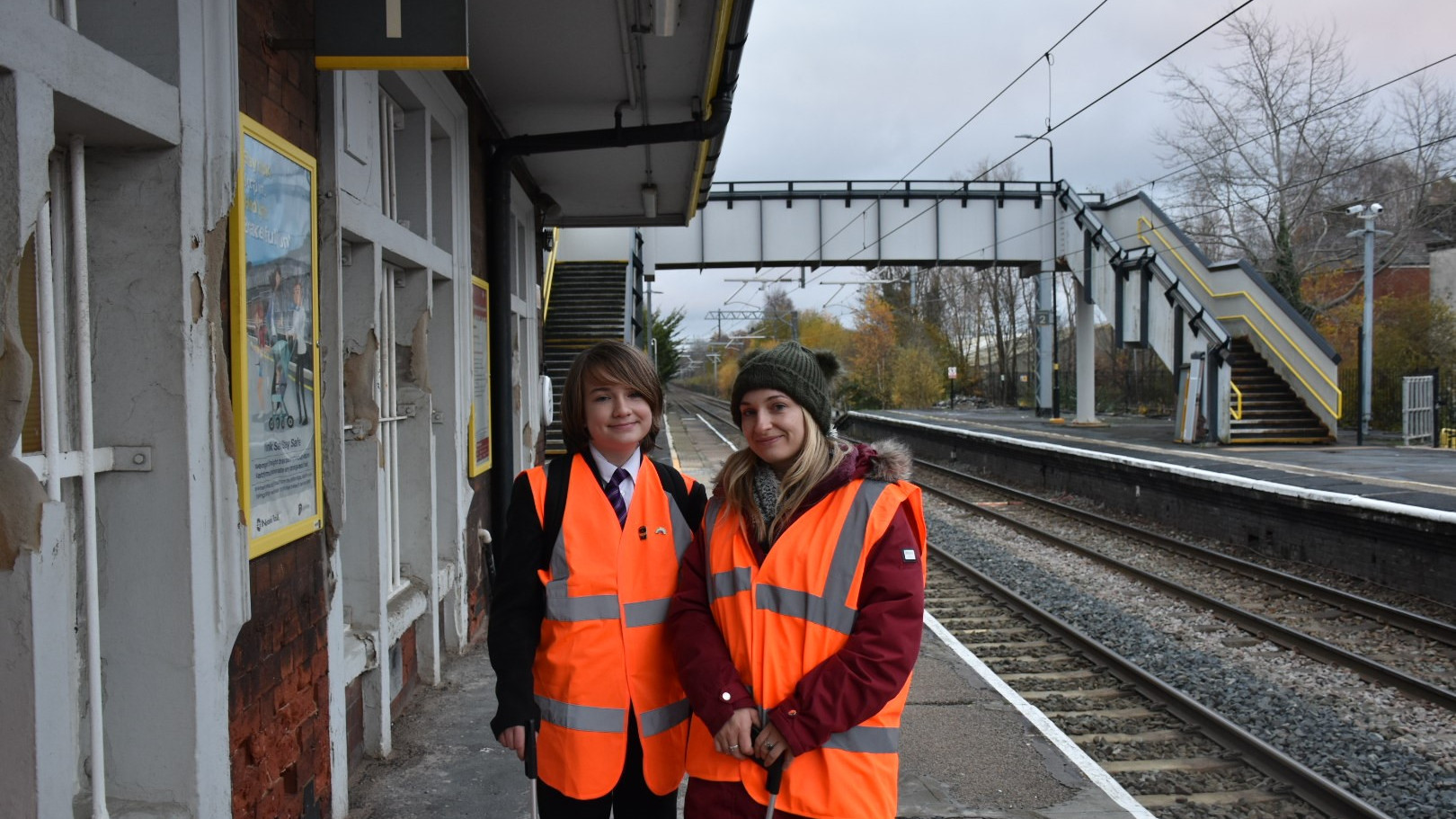 This image shows Lauryn and Keiran Glover