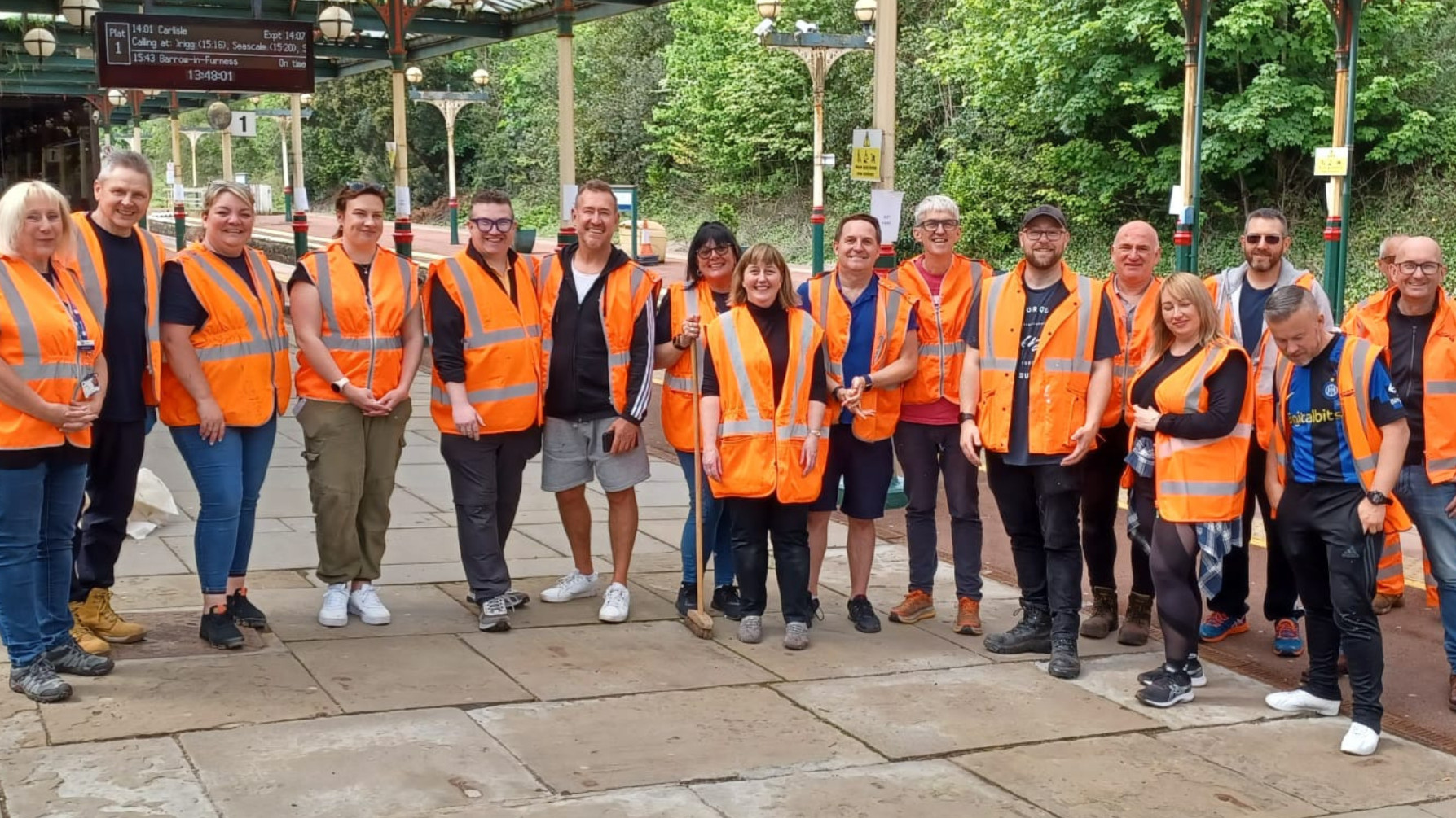 Ulverston Station volunteer day 2