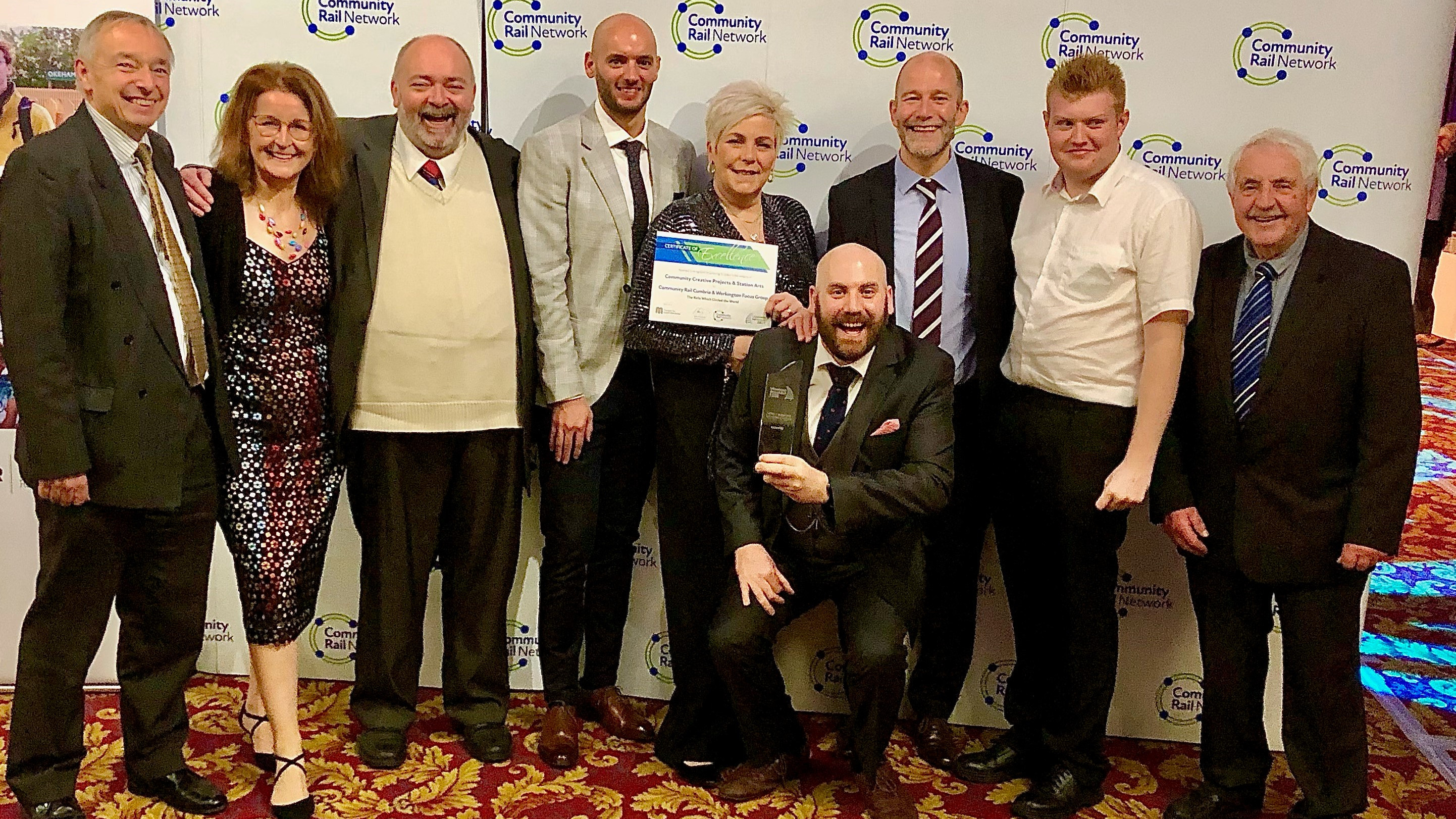 Workington station Community Rail Award
