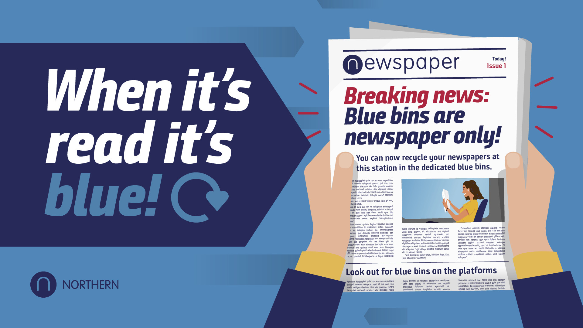 when its read its blue