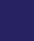 Plain dark blue background. 