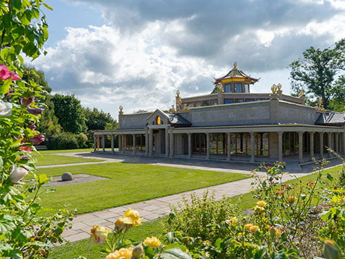 Exterior of the World Peace Temple in Ulverston