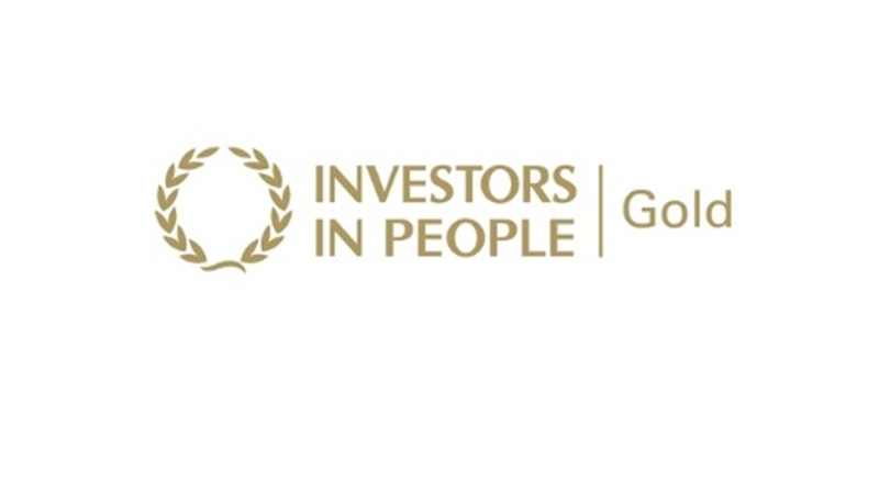 Investors in people Gold award logo